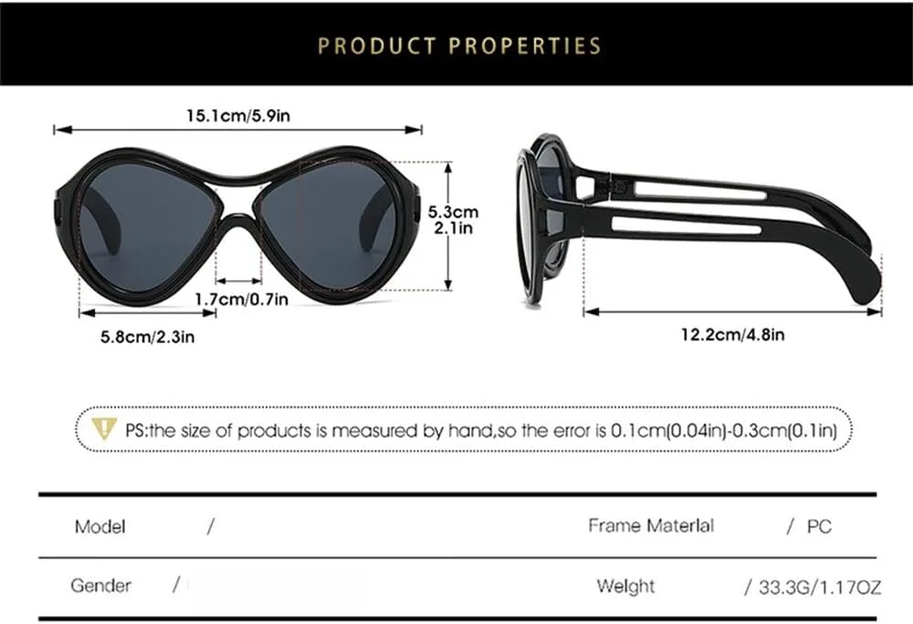 

Ретро-солнцезащитные очки «кошачий глаз» для женщин, забавные солнцезащитные очки для мужчин, забавные дужки, большая оправа, защита от УФ-излучения UV400 UJNHGQ, C5