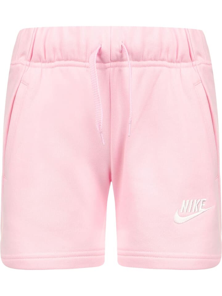 

Тканевые шорты Nike, цвет pink foam/white