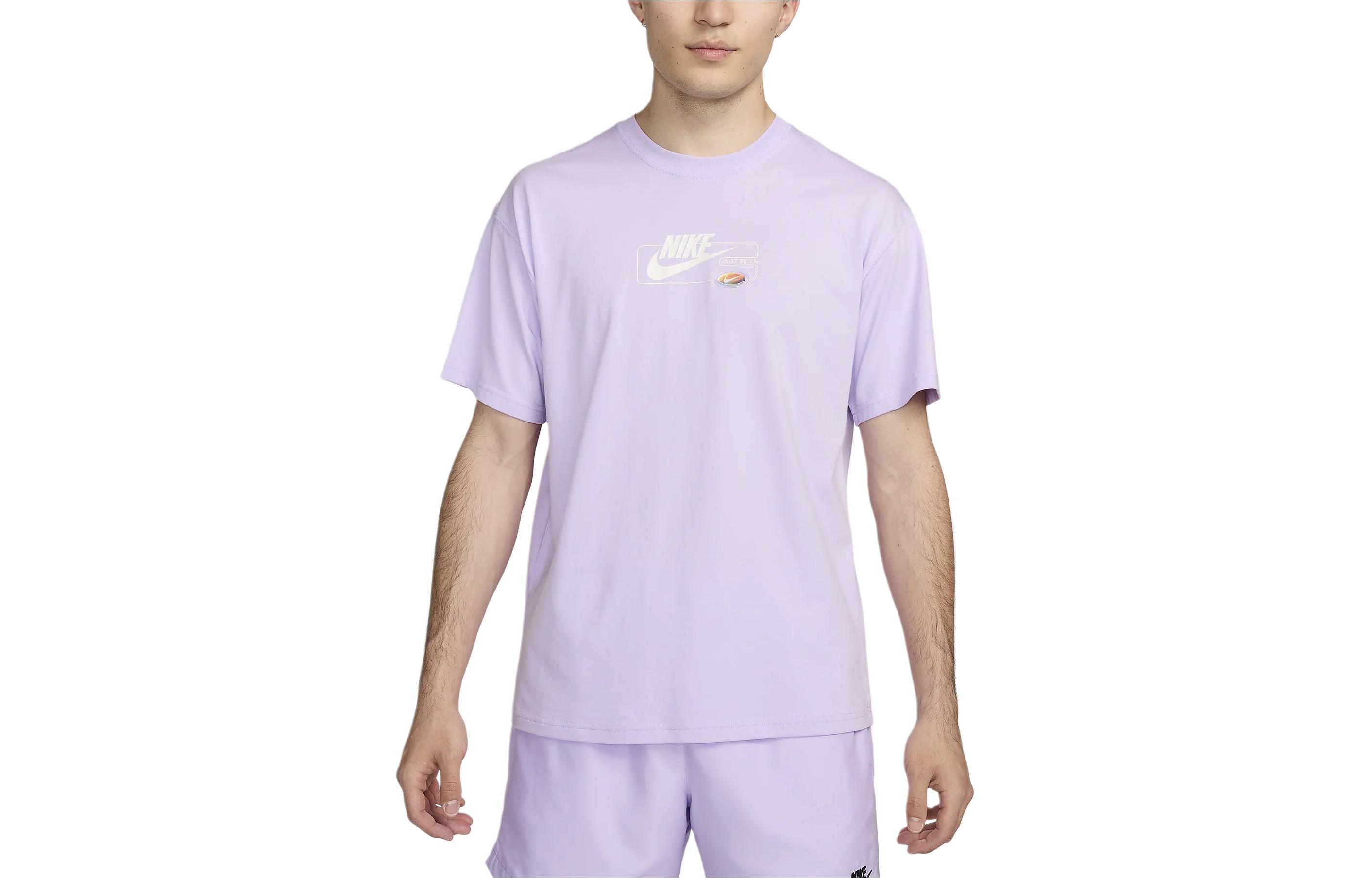 

Nike Футболка Max90 мужская, фиолетовый туман
