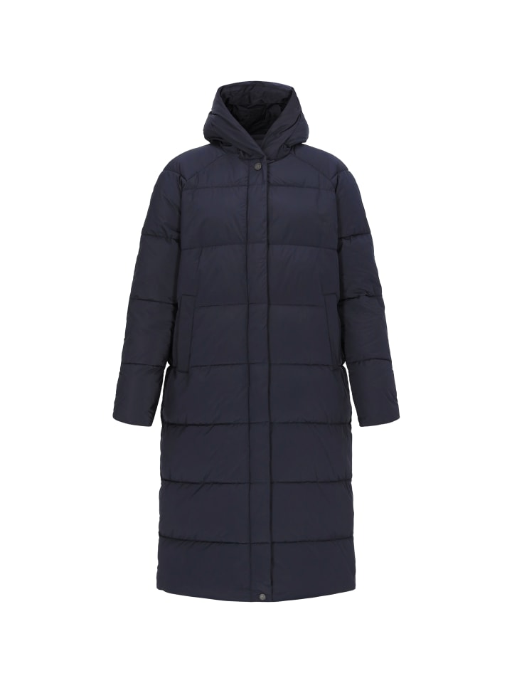 

DreiMaster Женское пальто темно-синего цвета