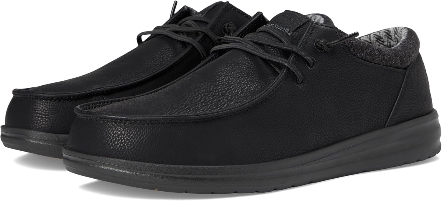 

Мужские лоферы на шнурках Heydude, черный