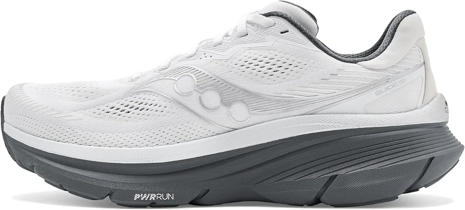 Мужские кроссовки Saucony Guide 19, 2-White Shade — фото 4