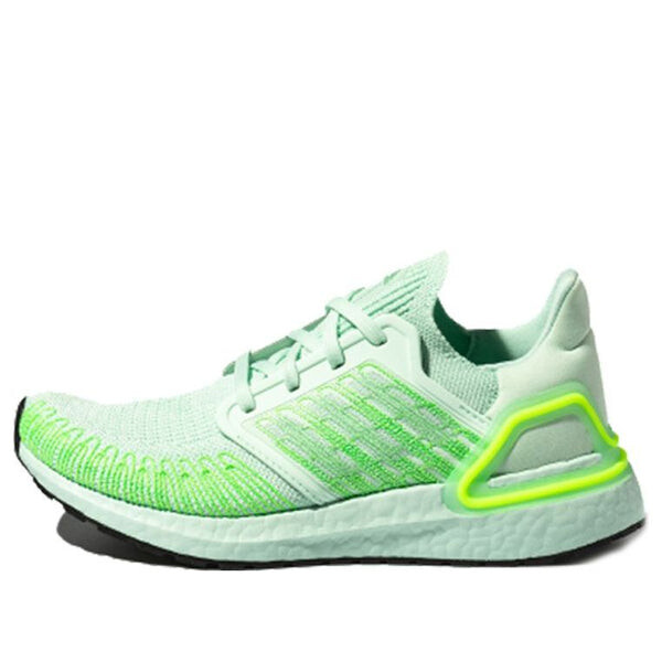 

Кроссовки ultraboost20 ретро вязаные Adidas, зеленый