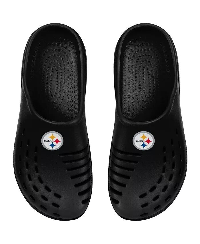 

Черные сабо Sunny Day для мальчиков и девочек Pittsburgh Steelers Foco, черный