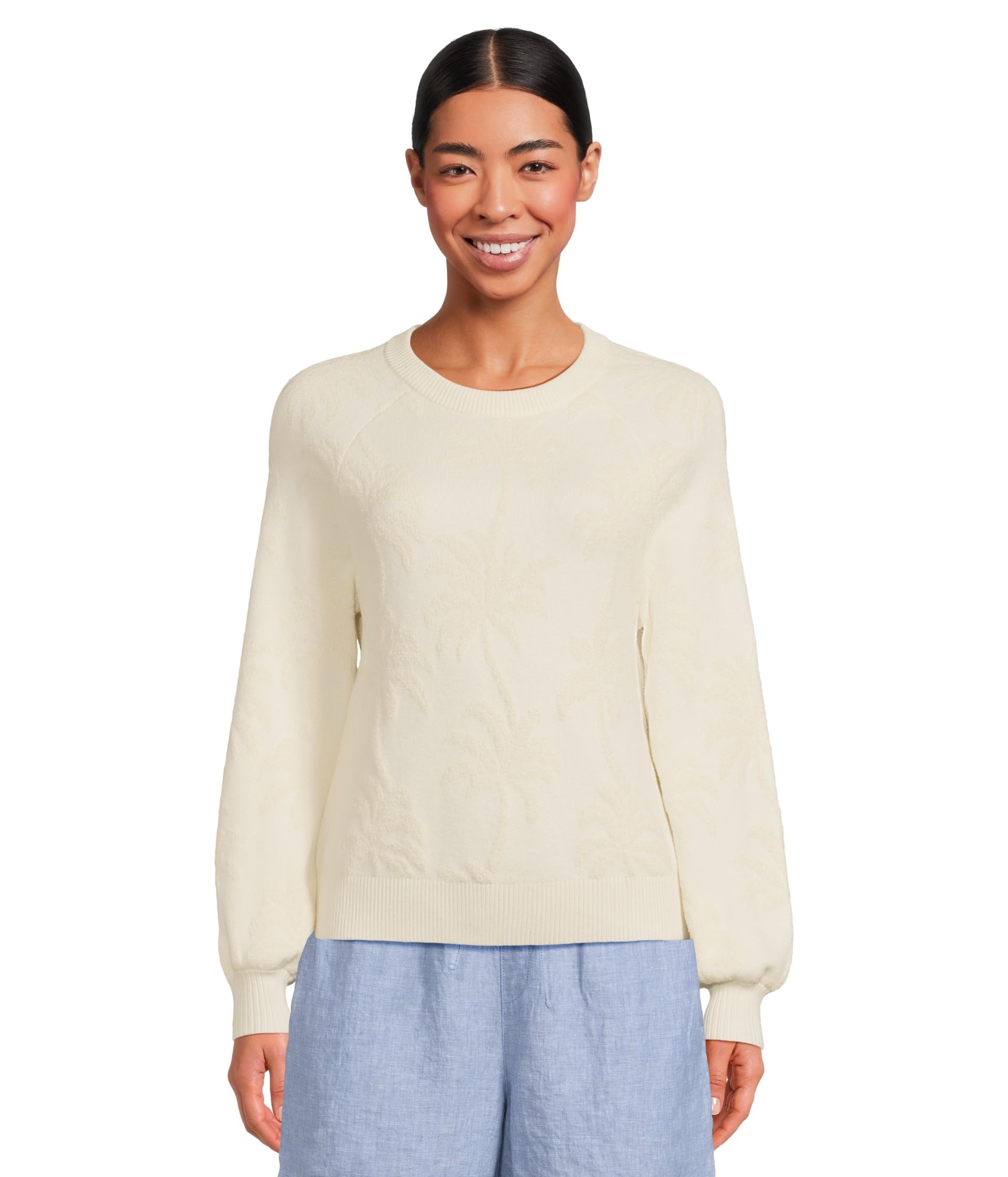

Свитер Tommy Bahama Beach Side Palm Crew, цвет Coconut