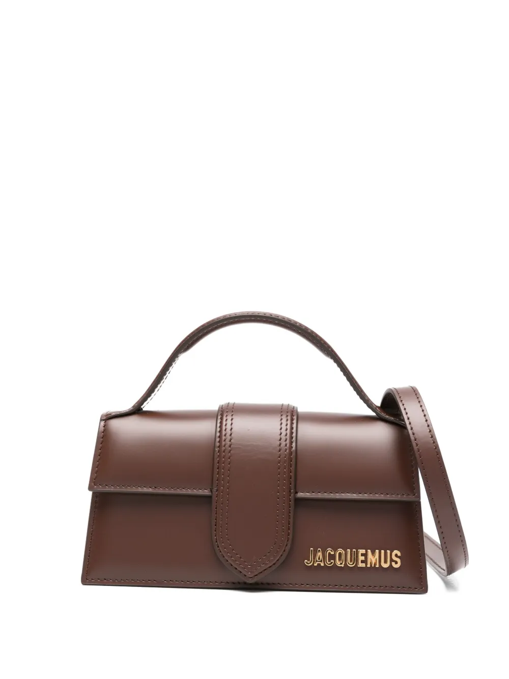 

Кожаная сумка-тоут JACQUEMUS, коричневый