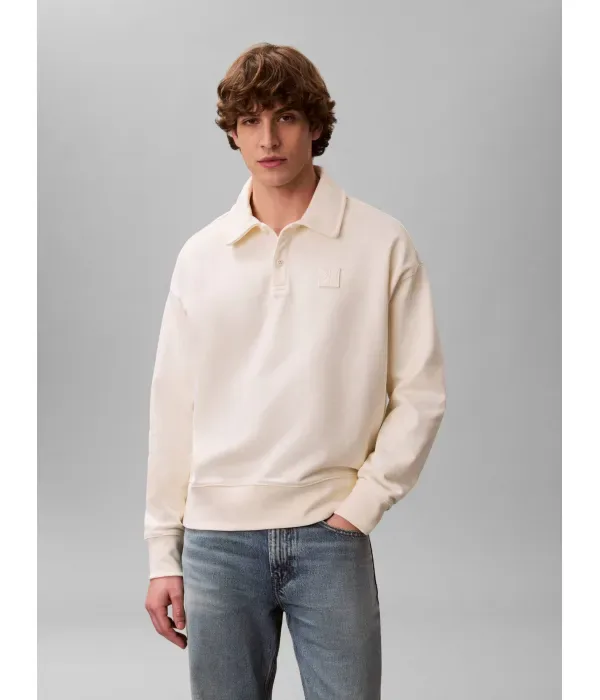 Полюс relaxed fit Calvin Klein, кремовый