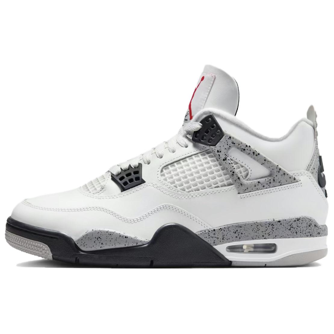 

Ретро White Cement 2025 Jordan, бело-серая