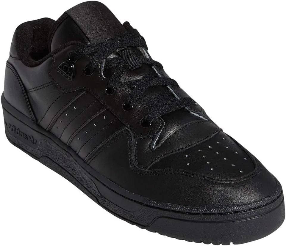 Мужские низкие кроссовки Rivalry Adidas, Core Black Core Black Ftwr White — фото 4