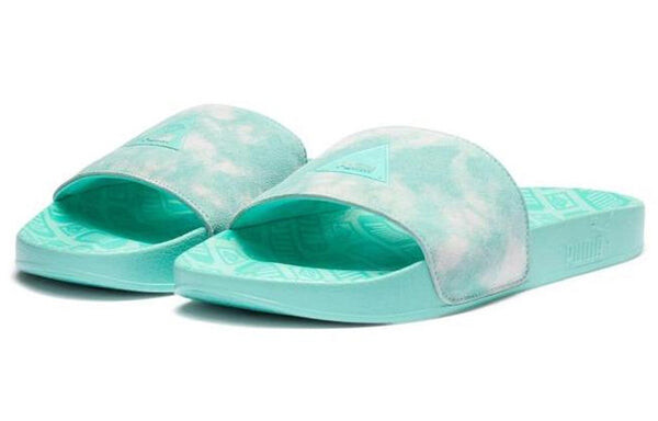 Тапочки diamond supply co. x leadcat slide 'california dreaming' Puma, зеленый — фото 3