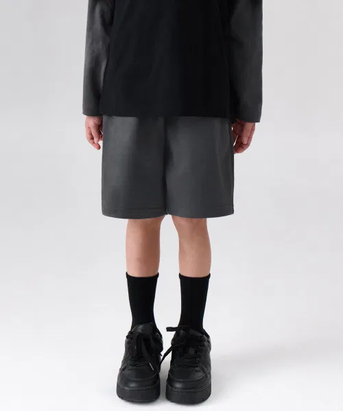 Детские шорты MUSINSA STANDARD KIDS серые