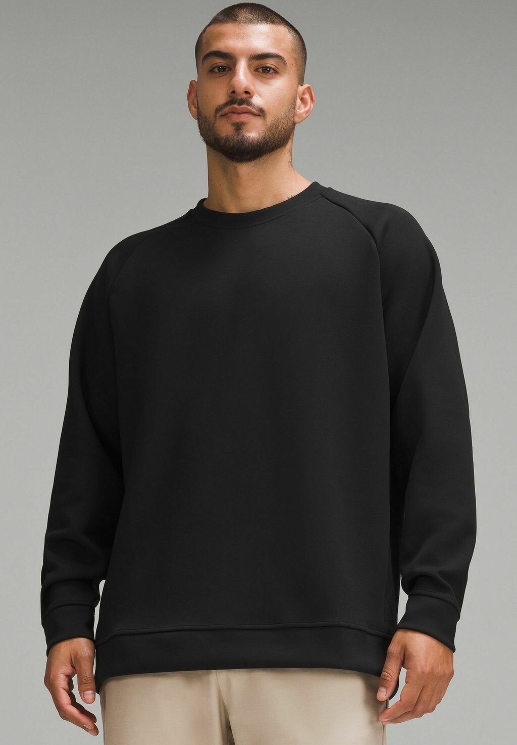

Толстовка SMOOTH SPACER CREW lululemon, черный