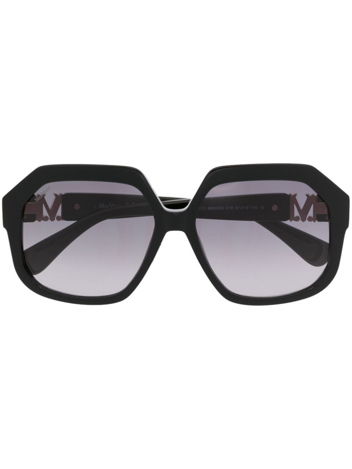 

Солнцезащитные очки с логотипом Max Mara Eyewear, черный