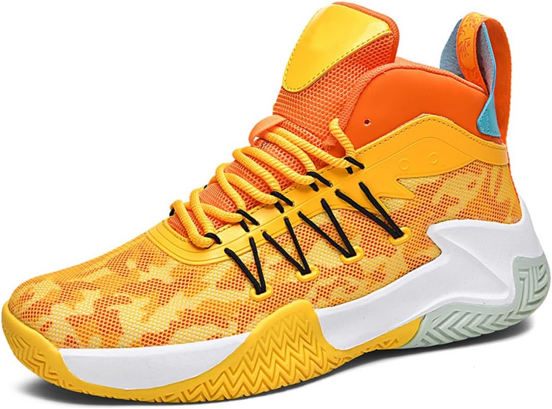 

Мужские баскетбольные кроссовки, модные баскетбольные кроссовки, молодежные баскетбольные тренеры, спортивная обувь для мужчин, обувь для прогулок, для улицы и зала Dhovor, оранжевый