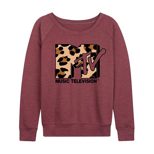

Женская футболка с длинным рукавом MTV Leopard Art French Terry Licensed Character, Heather Dark Red, Коричневый, Женская футболка с длинным рукавом MTV Leopard Art French Terry Licensed Character, Heather Dark Red