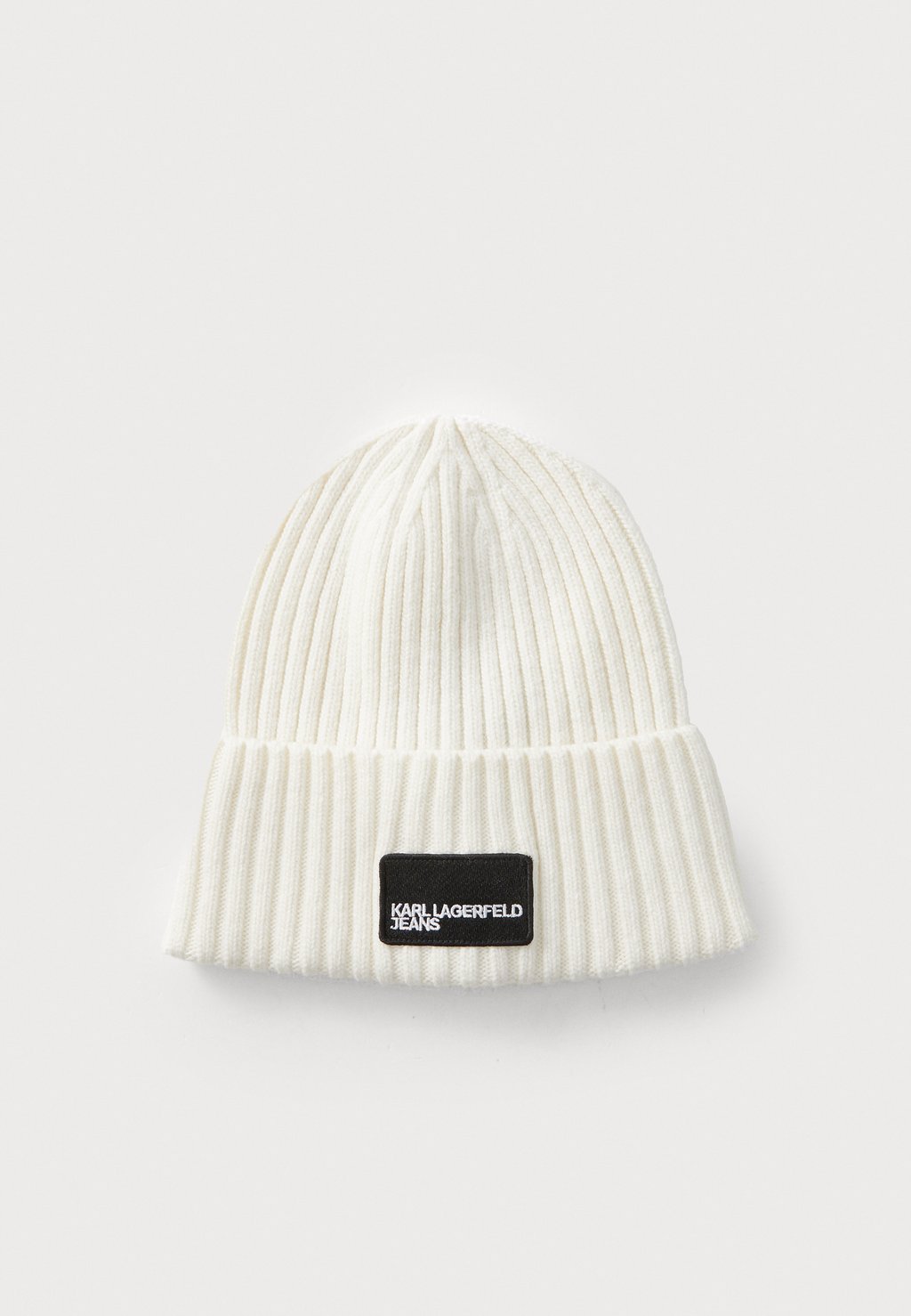 

Шапка TURNED UP BEANIE UNISEX Karl Lagerfeld Jeans, кремовый