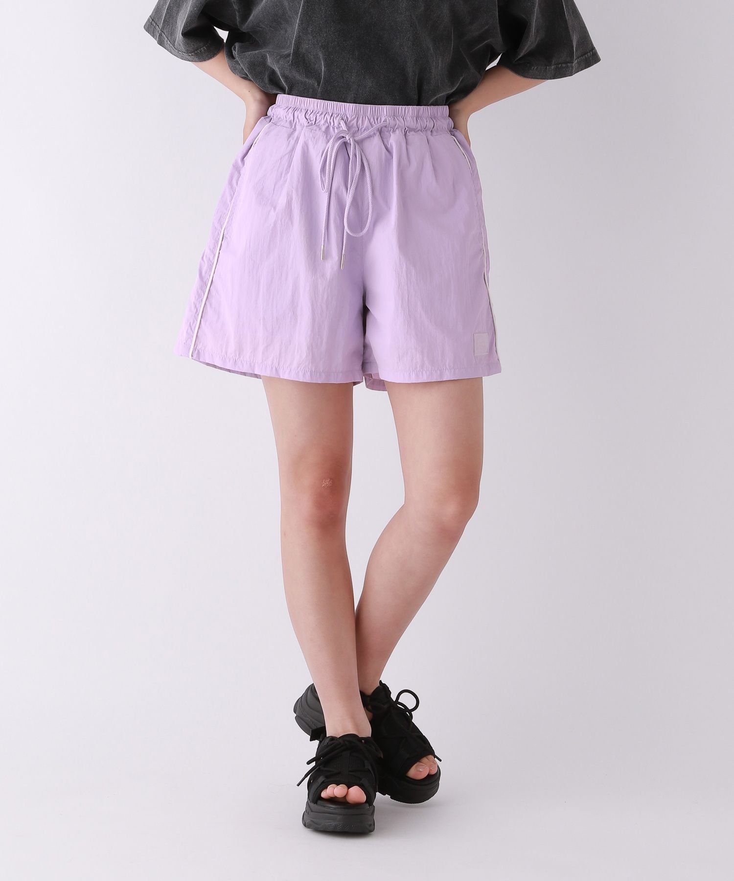 Водоотталкивающие шорты с кантом Repipi armario, [New color reservation] Purple 92
