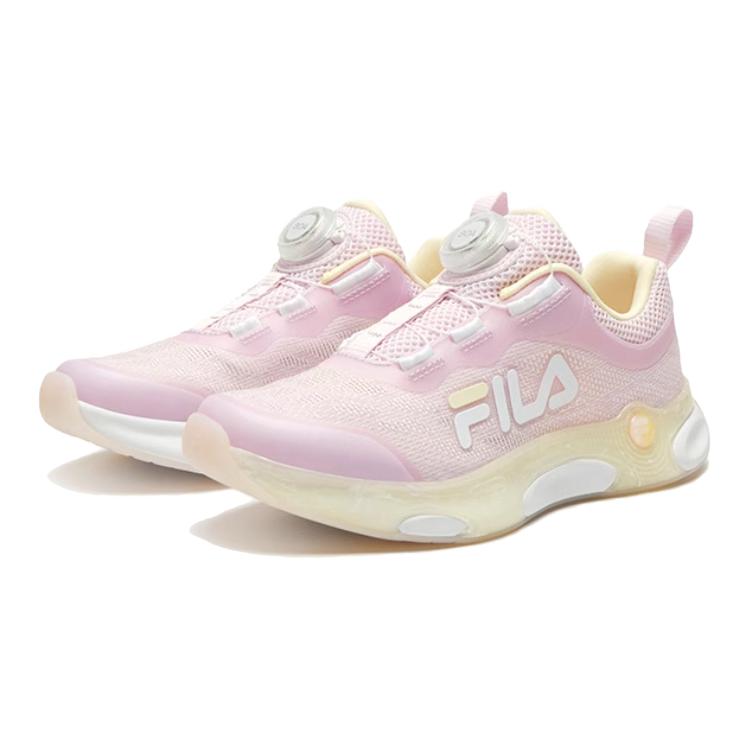 Противоскользящие дышащие детские кроссовки с амортизацией Snow Lilac Purple FILA KIDS — фото 3