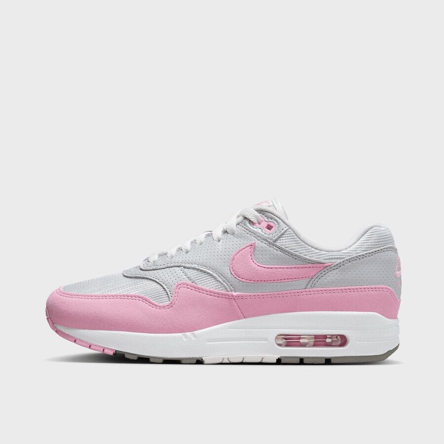 

Кроссовки WMNS Air Max 1 '87 NIKE, цвет mtlc platinum/pink rise/flat pewter