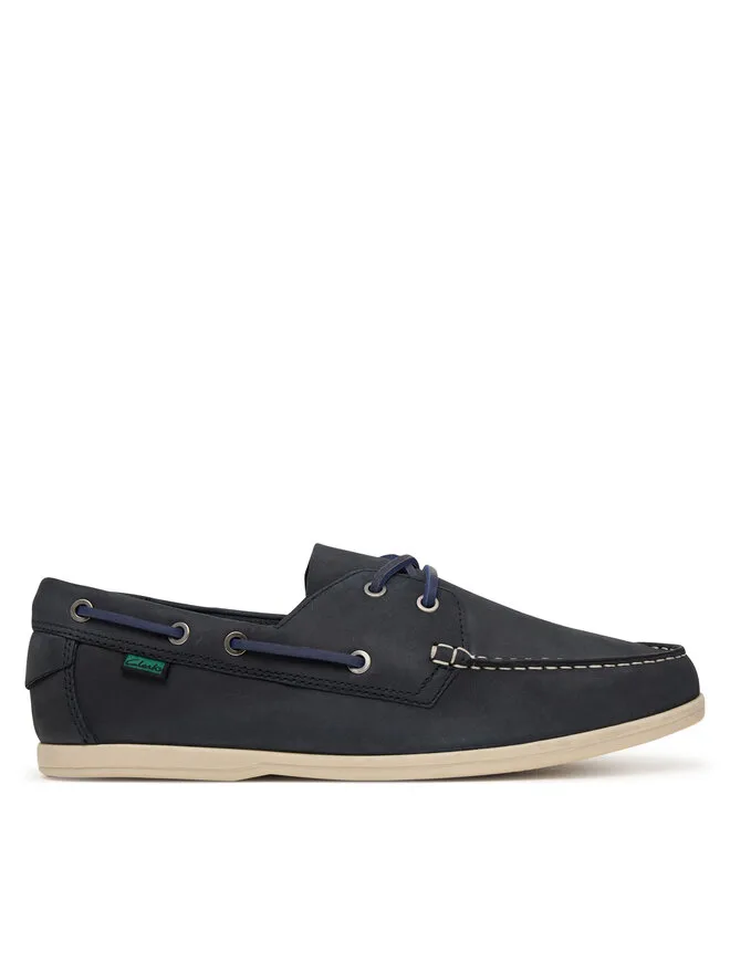 Clarks Туфли Charmouth на шнуровке 26186600, темно-синие