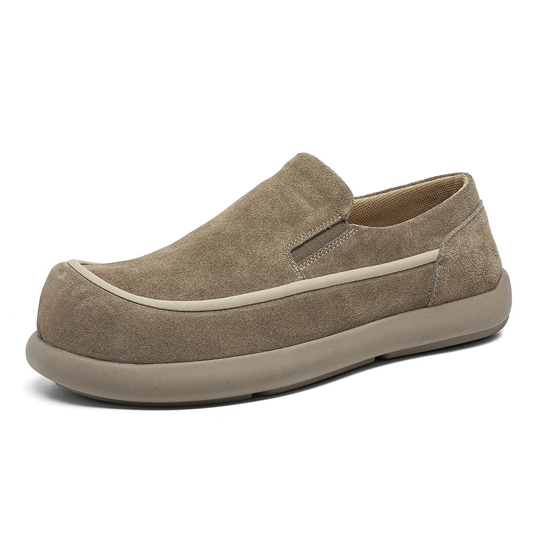 

WEISHIBANGWEI Мужские повседневные туфли с потайным клином цвета хаки, цвет Khaki Hidden Wedge
