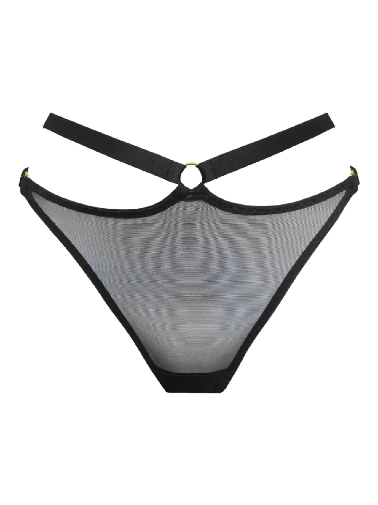 

Bordelle трусы-брифы с вырезами, черный