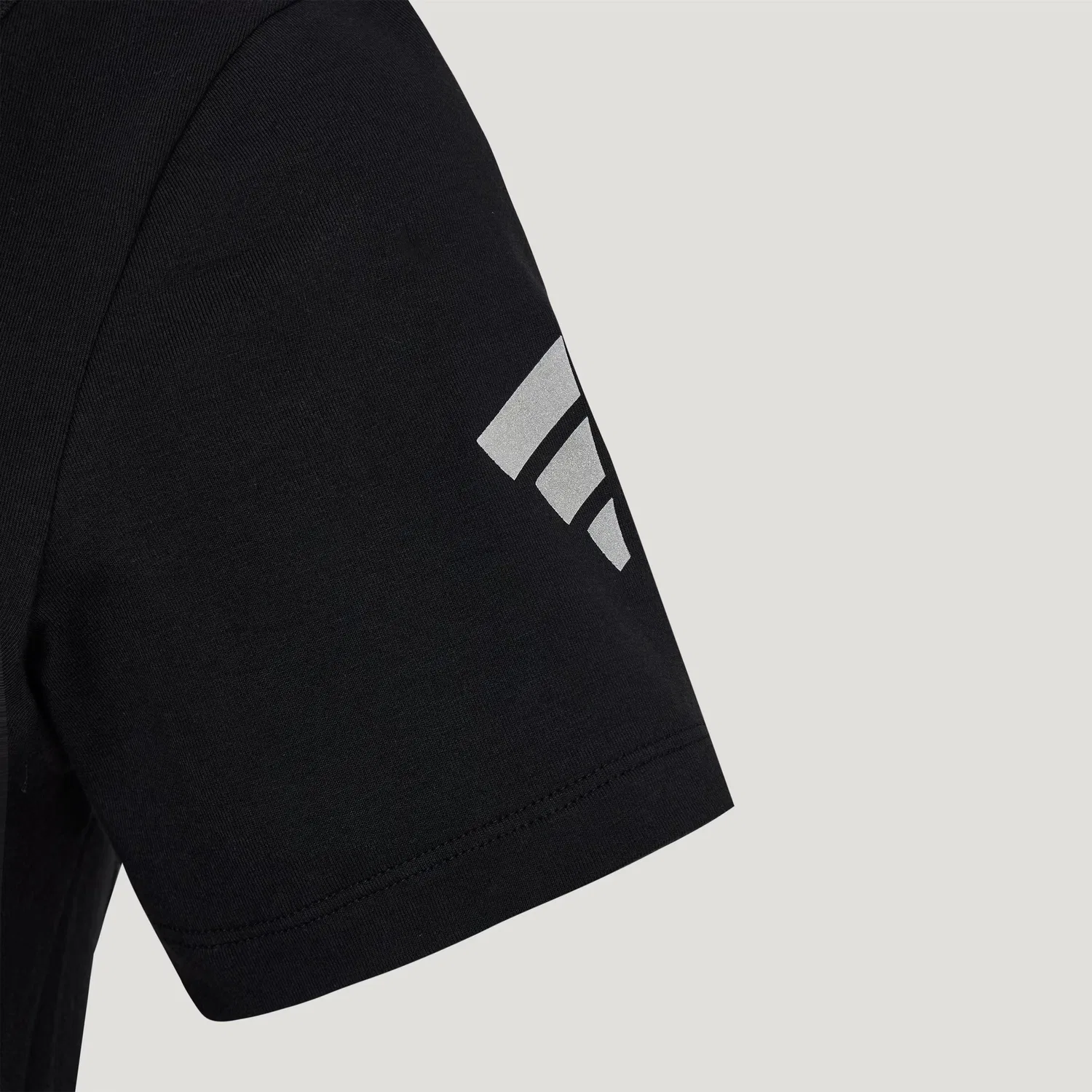 Футболка женская black crew neck Adidas — фото 4