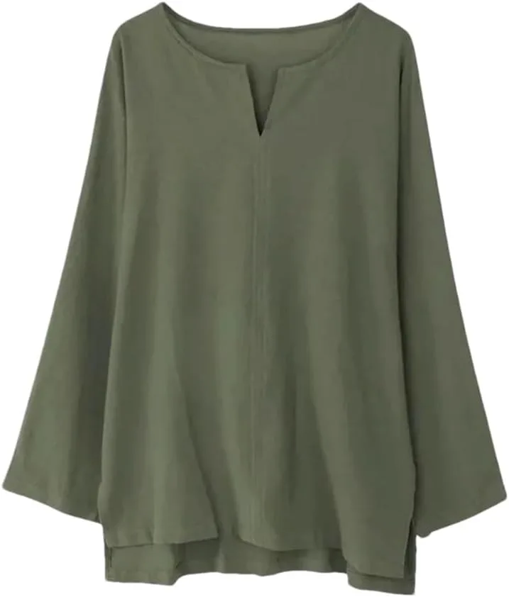 

Мужская футболка с V-образным вырезом, Solid Color, Large, легкая