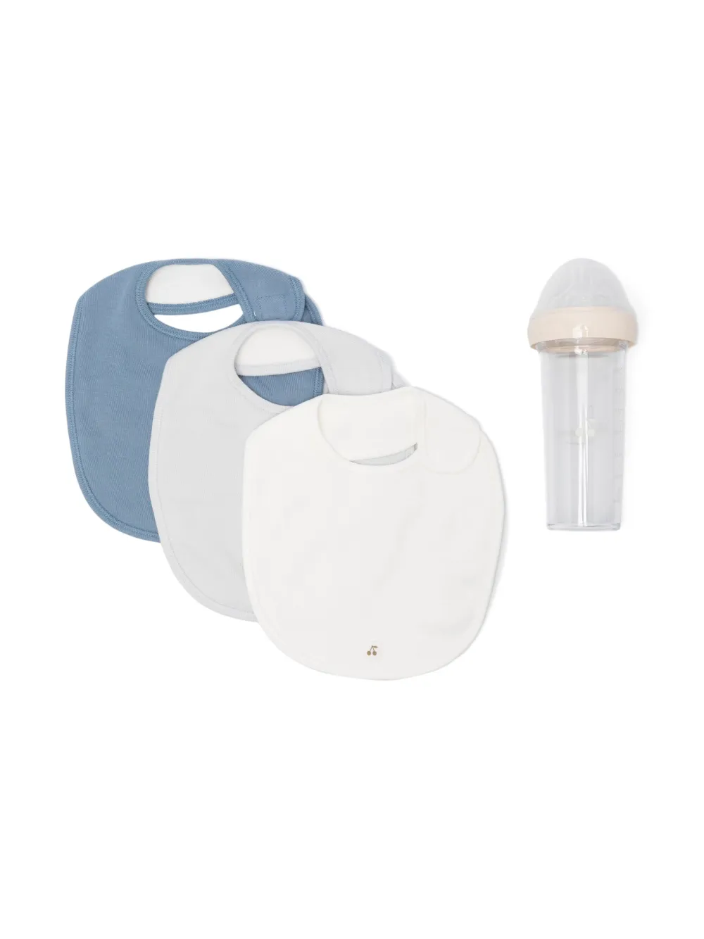 

Подарочный набор с жаккардовым логотипом Bonpoint, синий