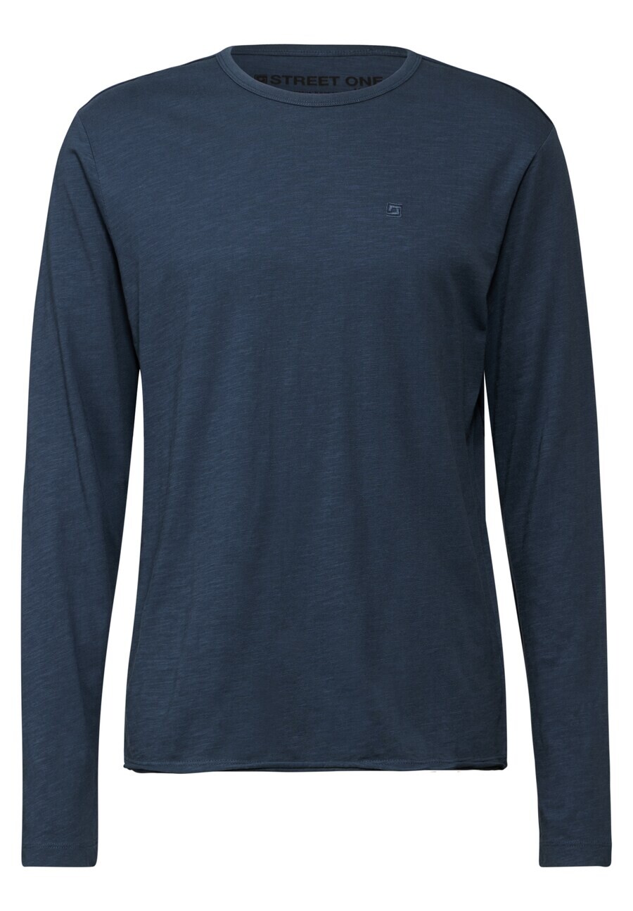 

Лонгслив Street One MEN Shirt, коабльтовый синий
