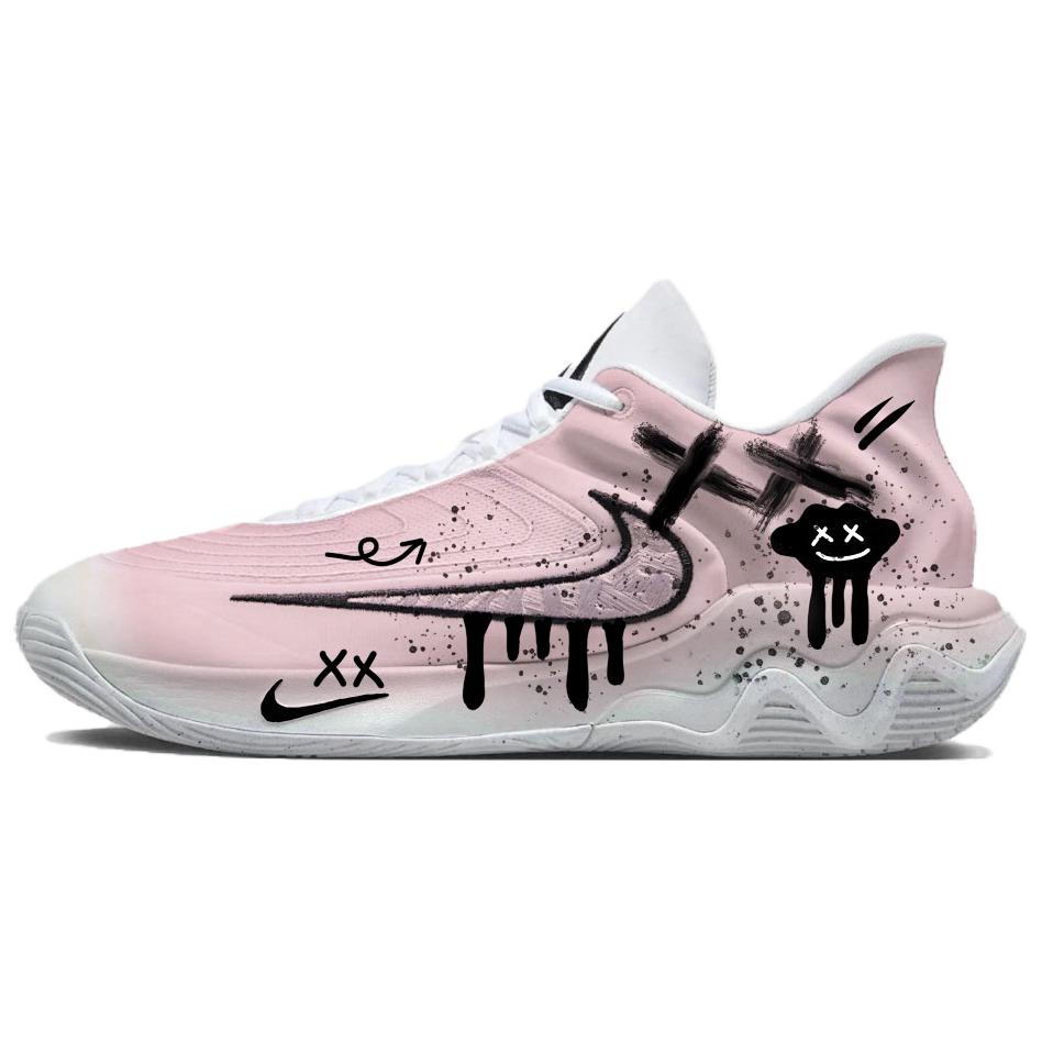 

Nike Кроссовки баскетбольные низкие Giannis Immortality 4 Wear-Resistant мужские розовые