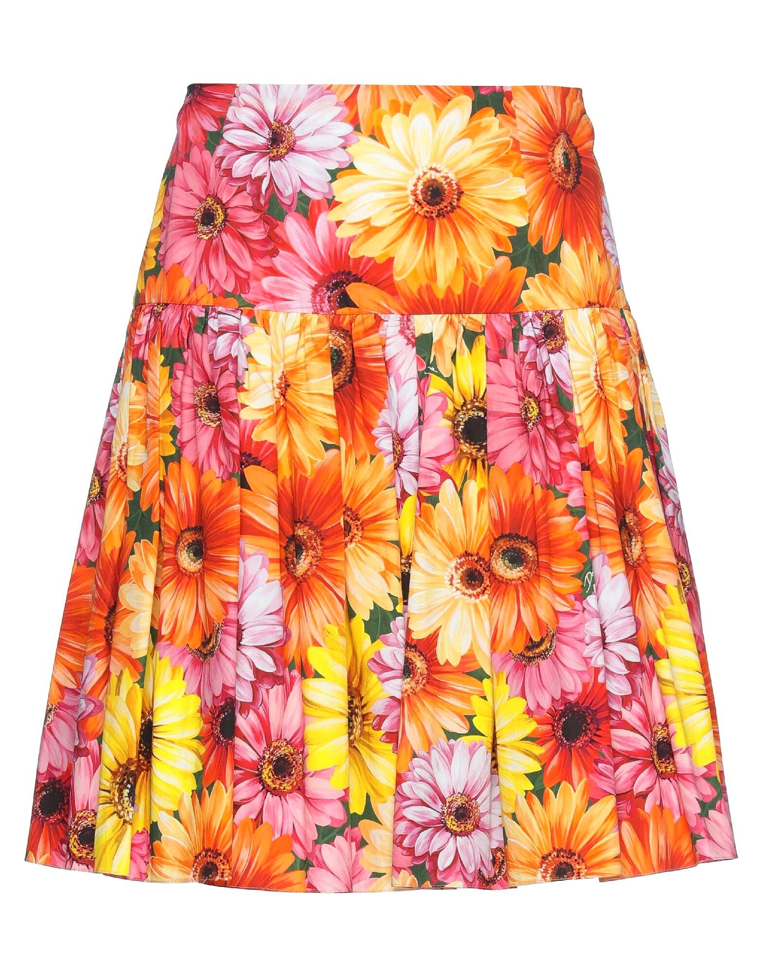 

Юбка миди Dolce&Gabbana, оранжевый