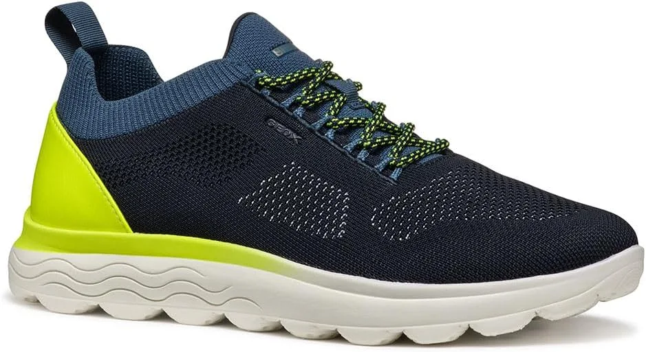 Мужские кроссовки Geox U Spherica ES, темно-синий/желтый
