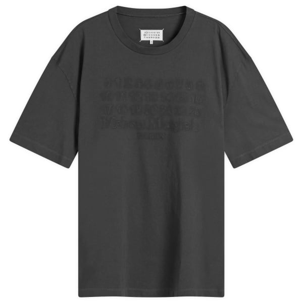 

Футболка с номерами Maison Margiela, черный