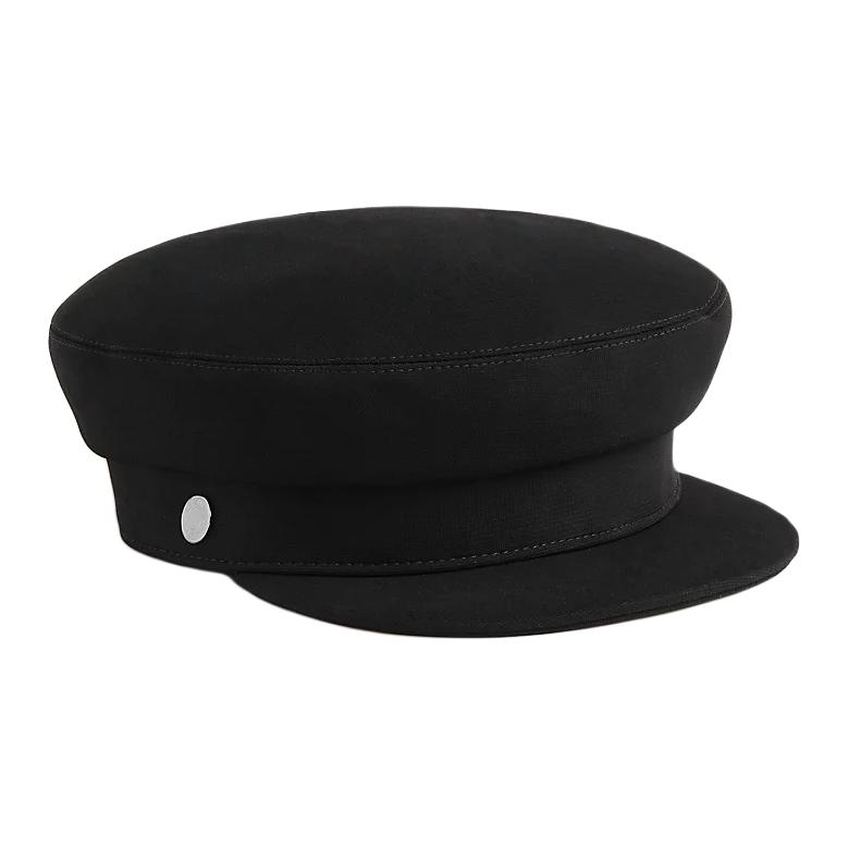 

HERMES Шелк, хлопок, вискоза, эластан шапки и кепки Women's Black