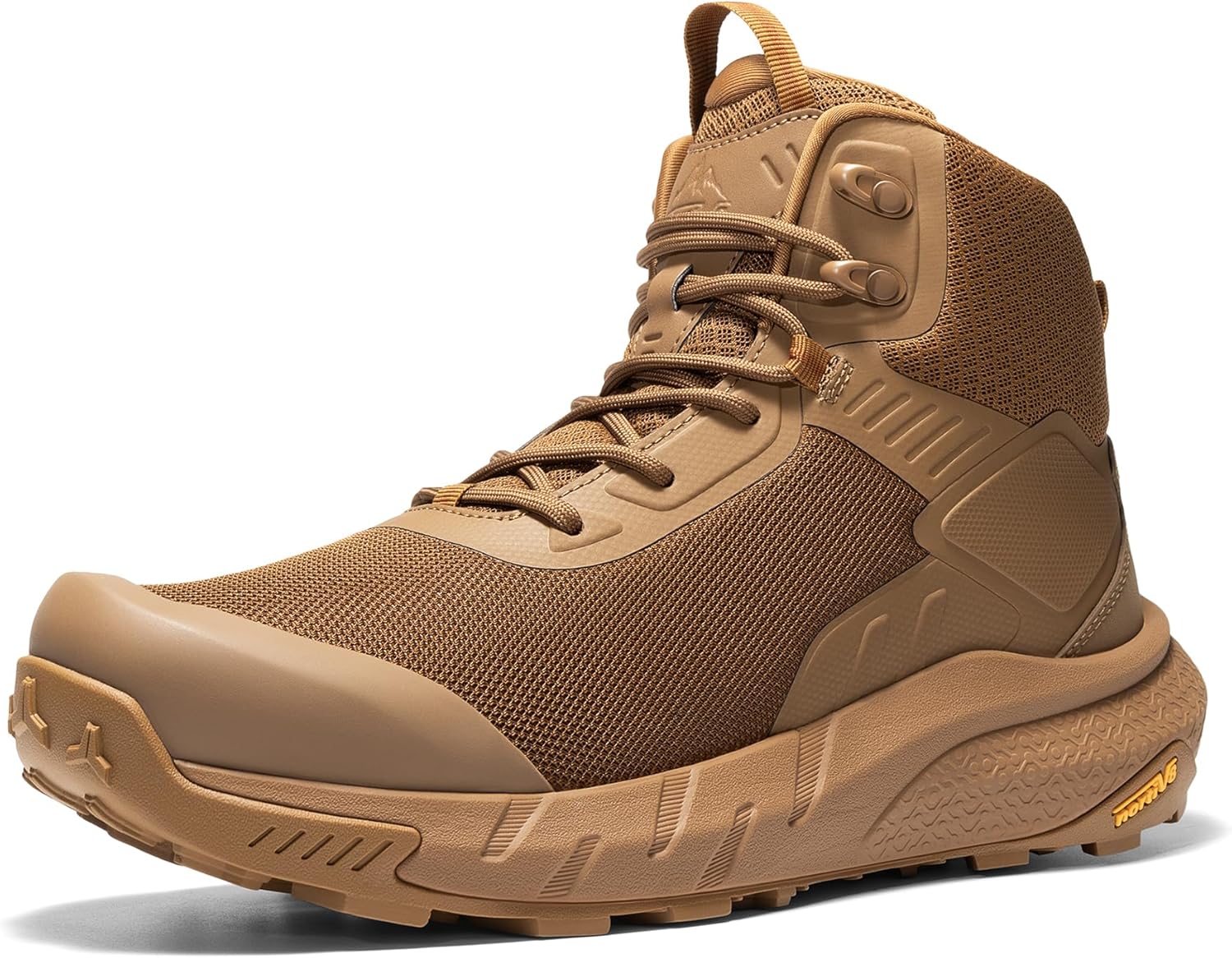 

Мужские водонепроницаемые тактические ботинки NORTIV 8 из кожи, для мотоциклов и боевых действий, легкие, противоскользящие, походные ботинки для мужчин Defender, All Coyote