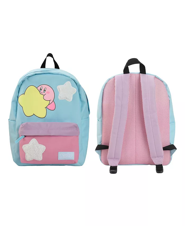 

Рюкзак Kirby Stars 17" розовый и голубой Kirby's Dream Land, мультиколор
