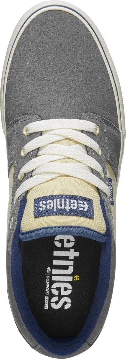 Мужские скейтбордические кроссовки Etnies Barge LS, Grey Navy Other — фото 2