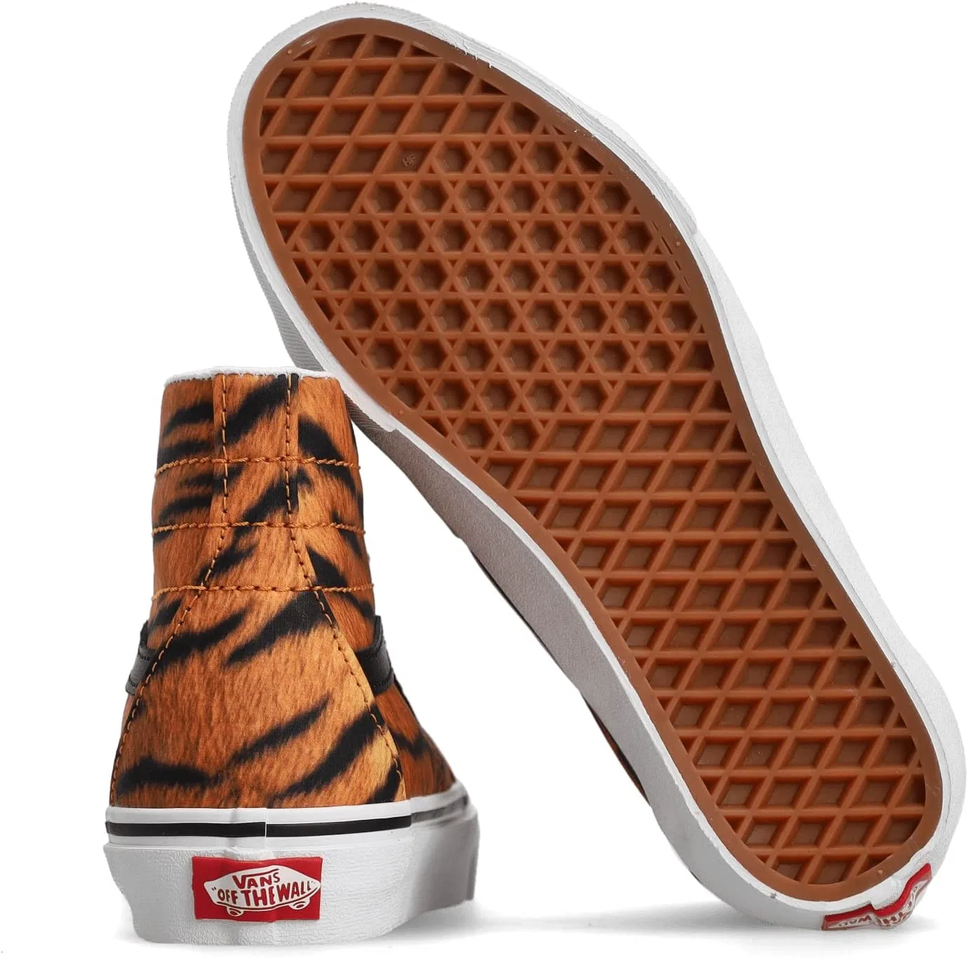 Мужские скейтбордические кроссовки Vans Sk8-Hi Tapered Skate Shoe - Tiger — фото 3