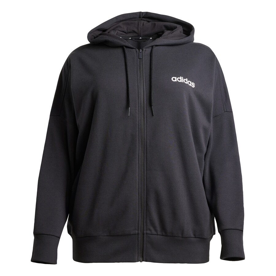 

Толстовка с капюшоном на молнии ADIDAS SPORTSWEAR Essentials, черный