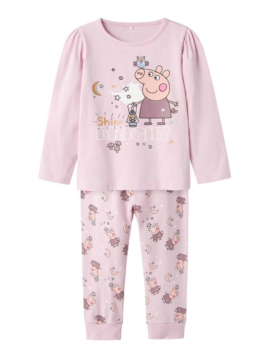 

Пижама NAME IT NMFDyris Peppa, цвет Lilac/Mauve