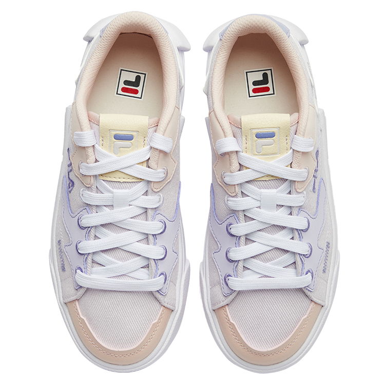 Детские низкие кроссовки для скейтбординга Map Shoes FILA KIDS, фиолетовый — фото 4