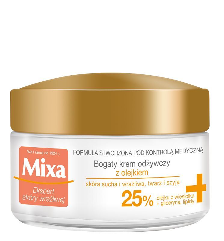 

Mixa Odżywczy z Olejkiem крем для лица, 50 ml