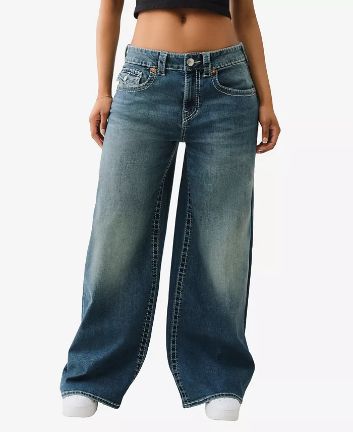 

Женские джинсы Jessie Wing Baggy Big T Flap True Religion, синий