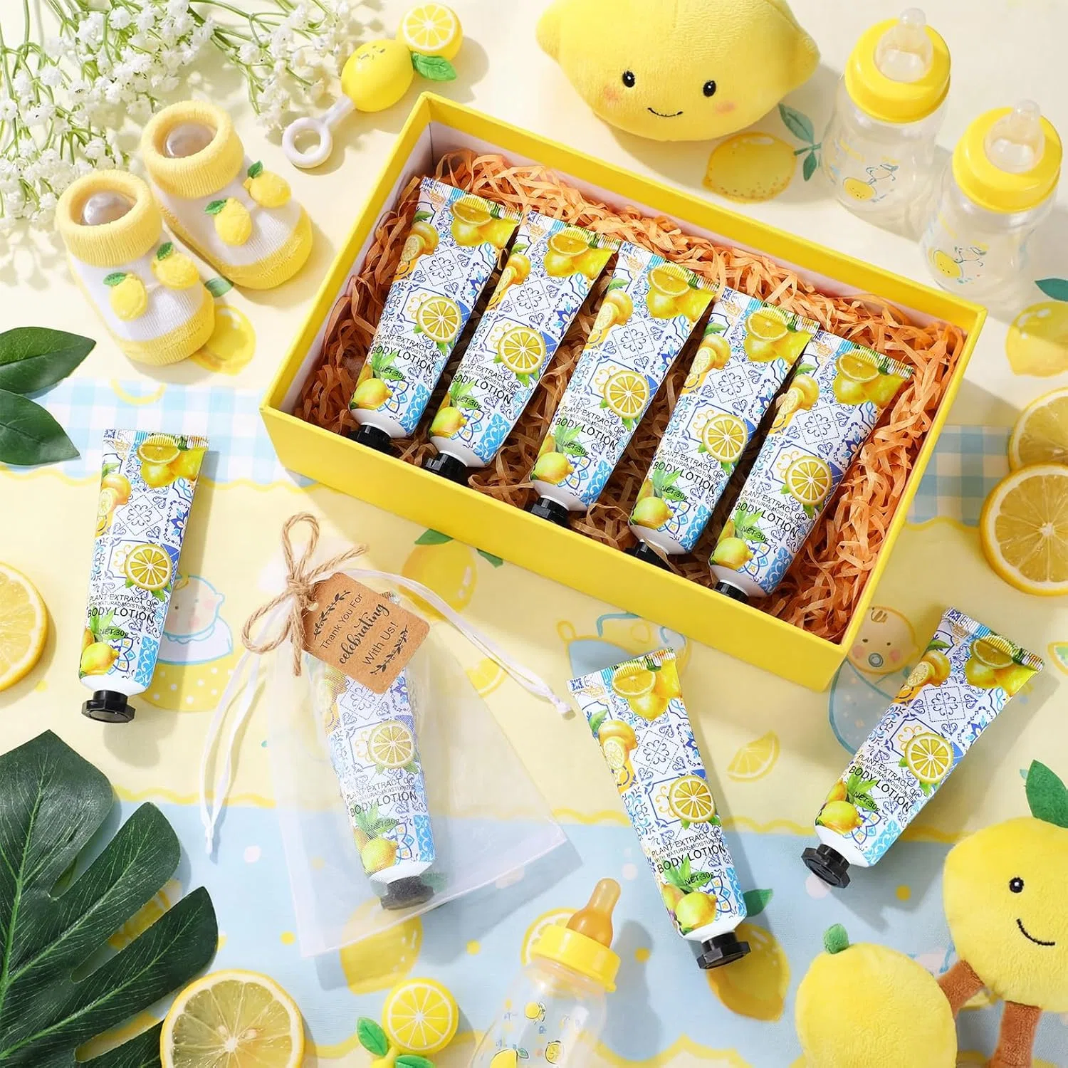 Набор лосьонов для тела Capri Lemon 48 шт. 30 мл Swiffen — фото 4