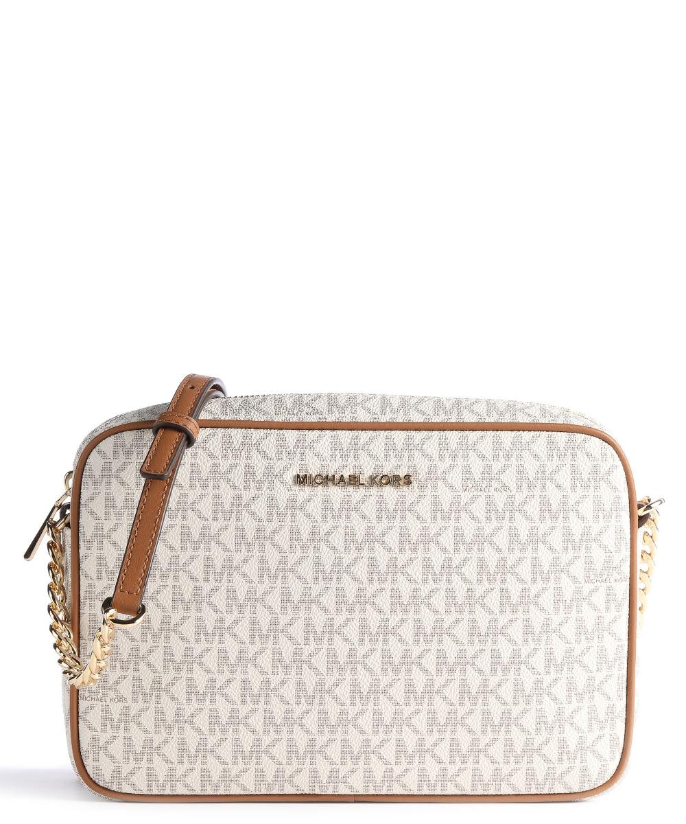 

парусиновая сумка через плечо Jet Set Michael Kors, белый