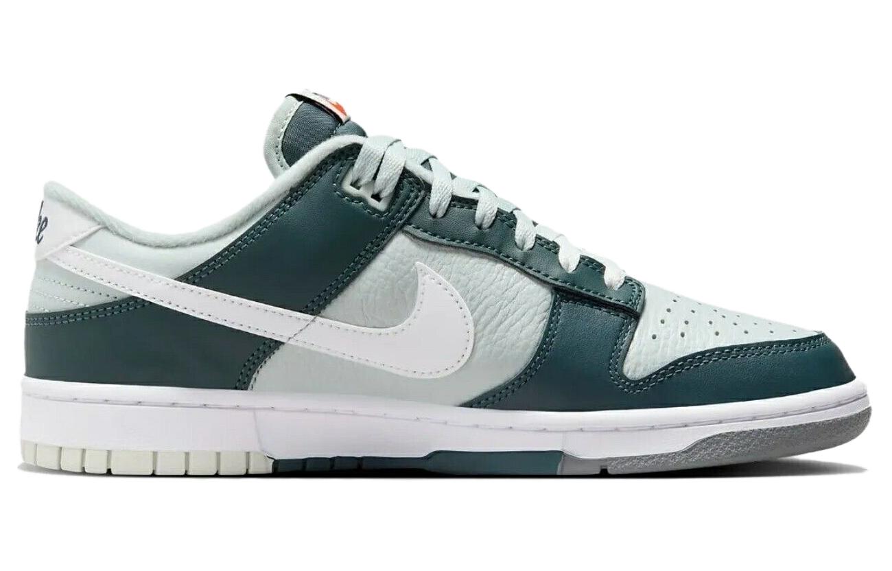 Кеды Dunk Low 'Split Deep Jungle' GS Nike, белый/зеленый — фото 3