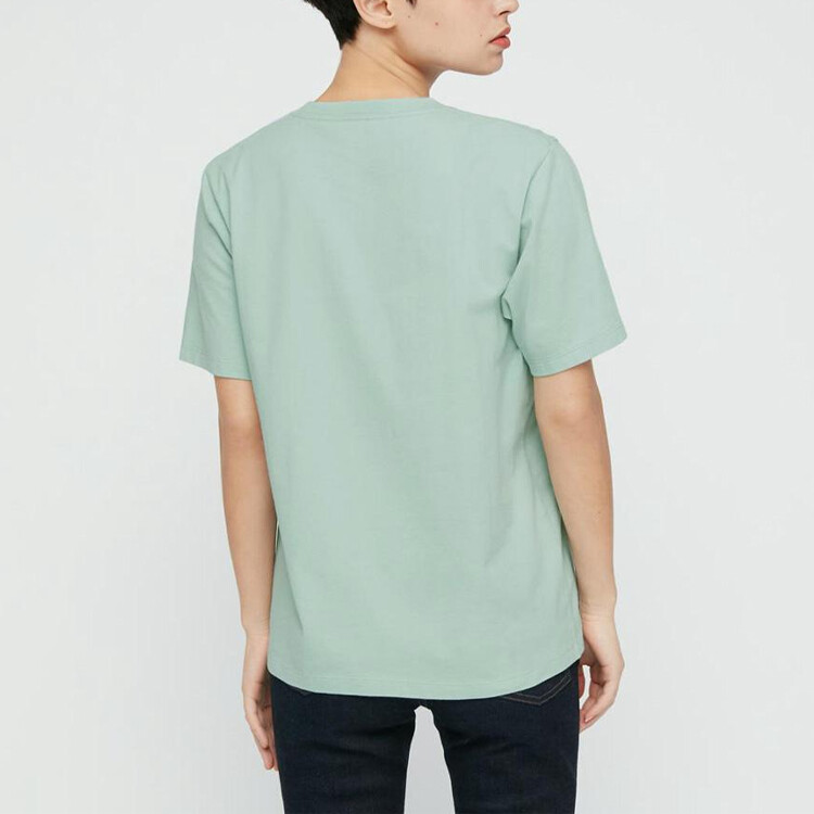 Футболка женская Verdant Green Uniqlo — фото 3