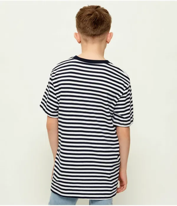 Футболка oversize fit Guess, графитовый — фото 3