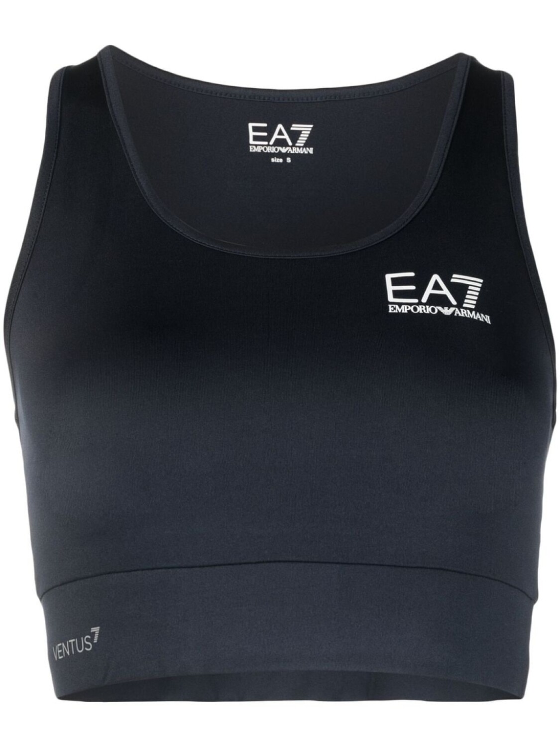 

Ea7 Emporio Armani спортивный бюстгальтер с логотипом, синий